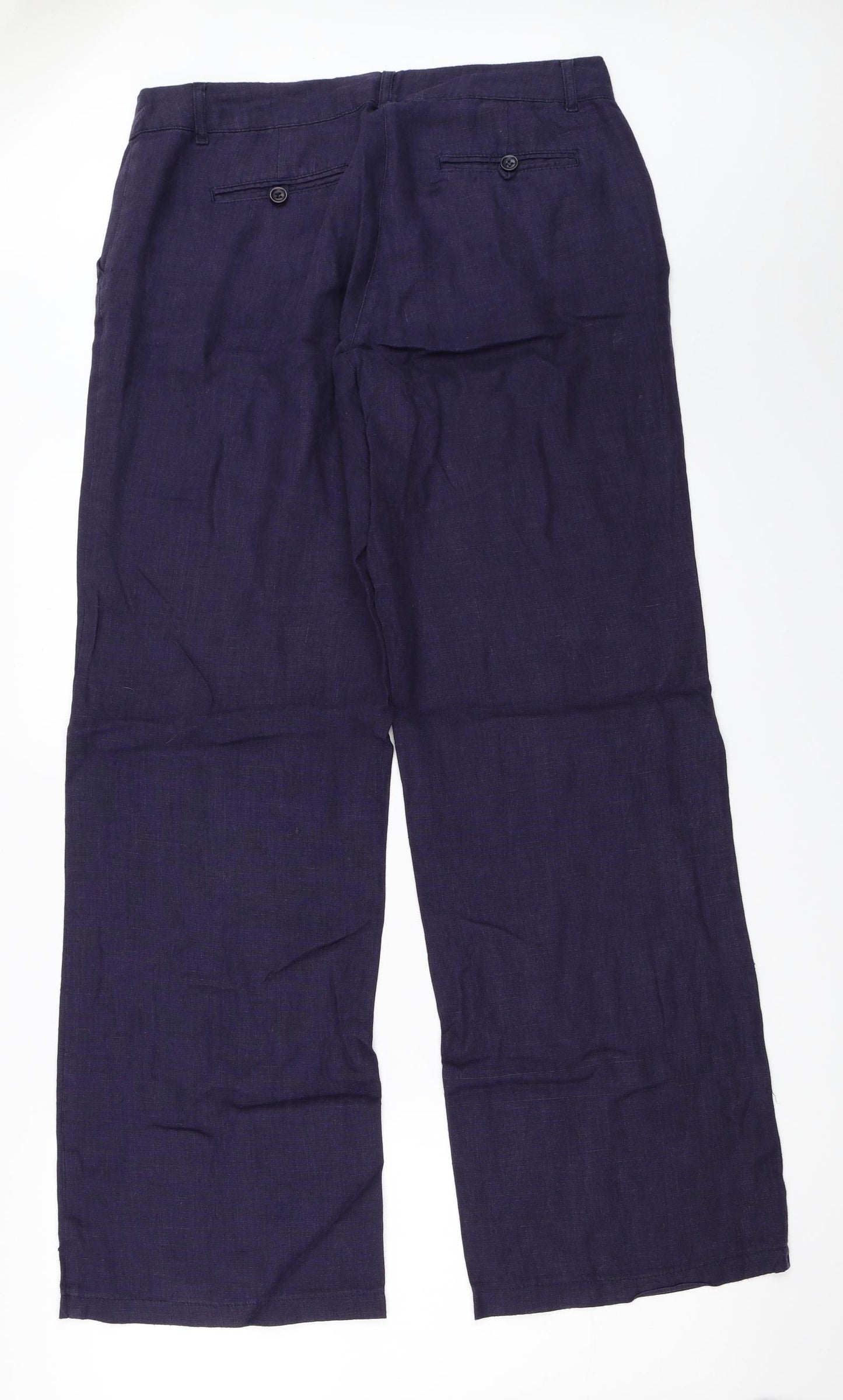 Sasperilla Womens Blue   Trousers  Size 12 L32 in