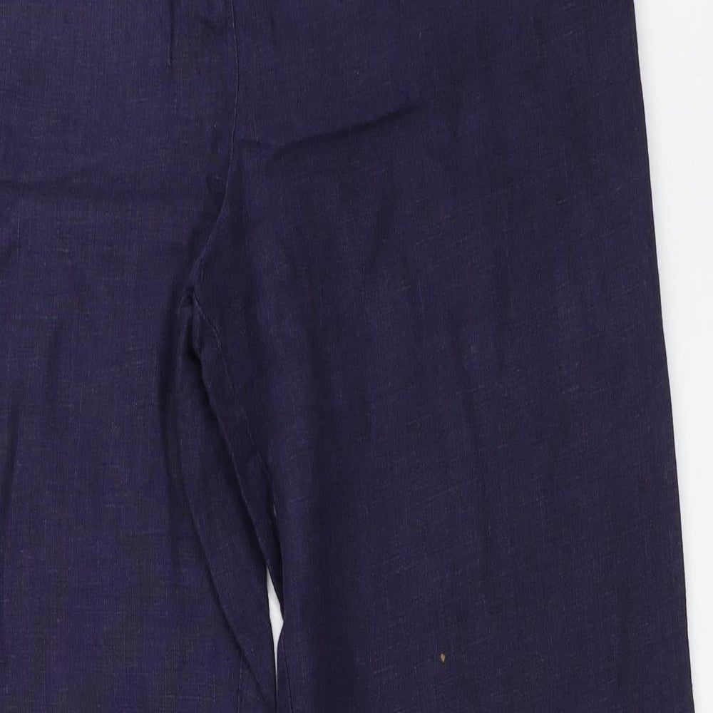 Sasperilla Womens Blue   Trousers  Size 12 L32 in