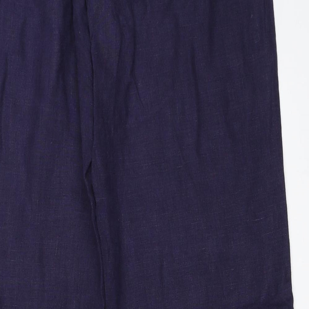 Sasperilla Womens Blue   Trousers  Size 12 L32 in