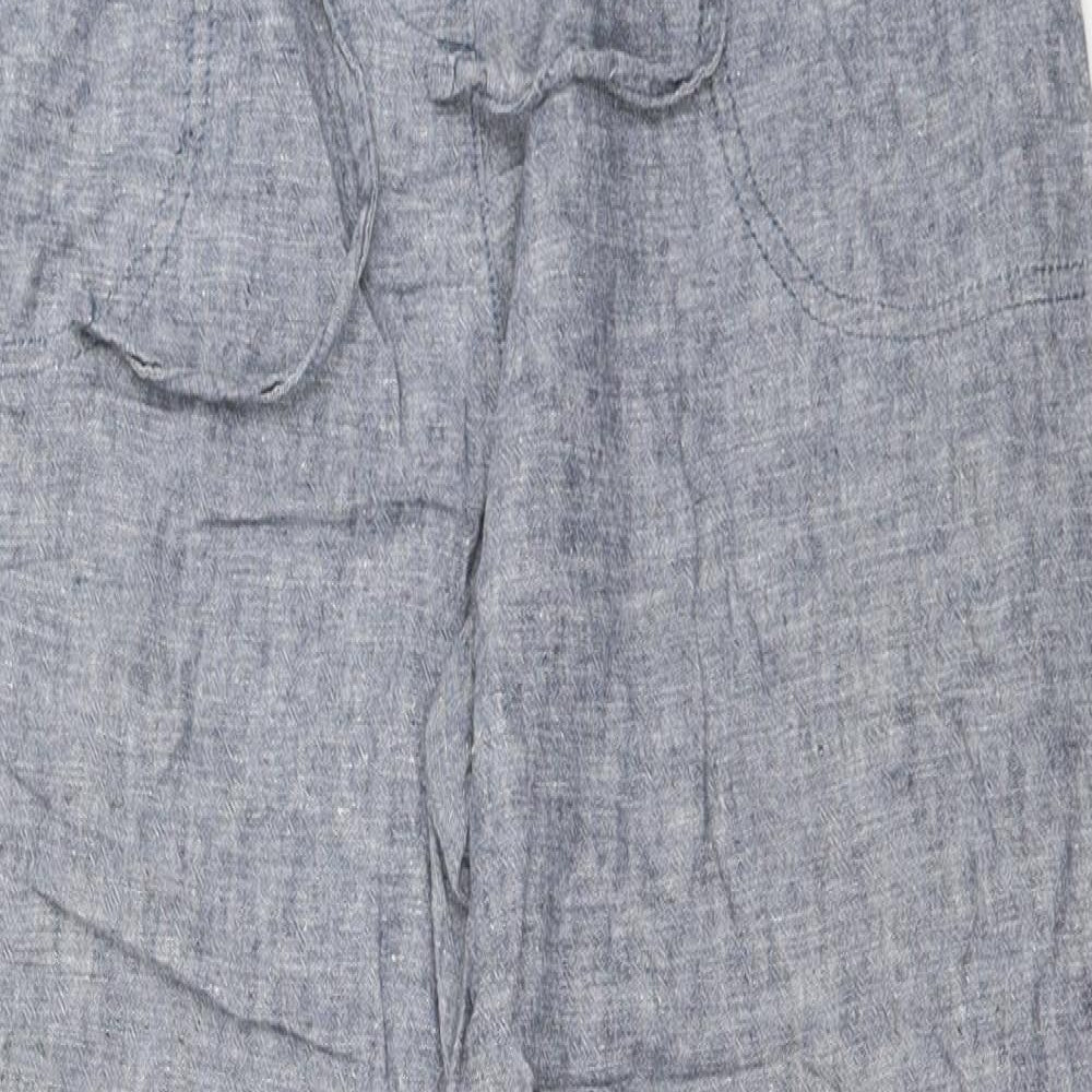 BM Womens Blue   Trousers  Size 12 L27 in