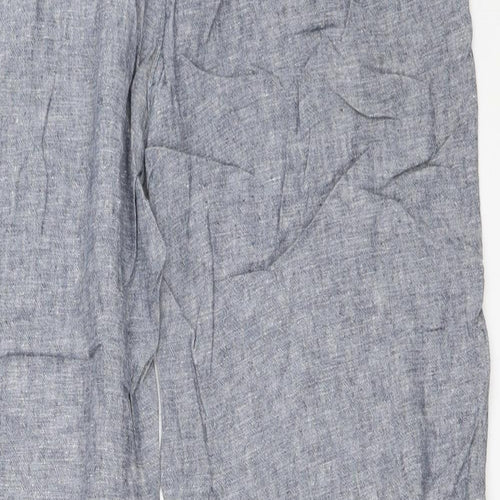 BM Womens Blue   Trousers  Size 12 L27 in