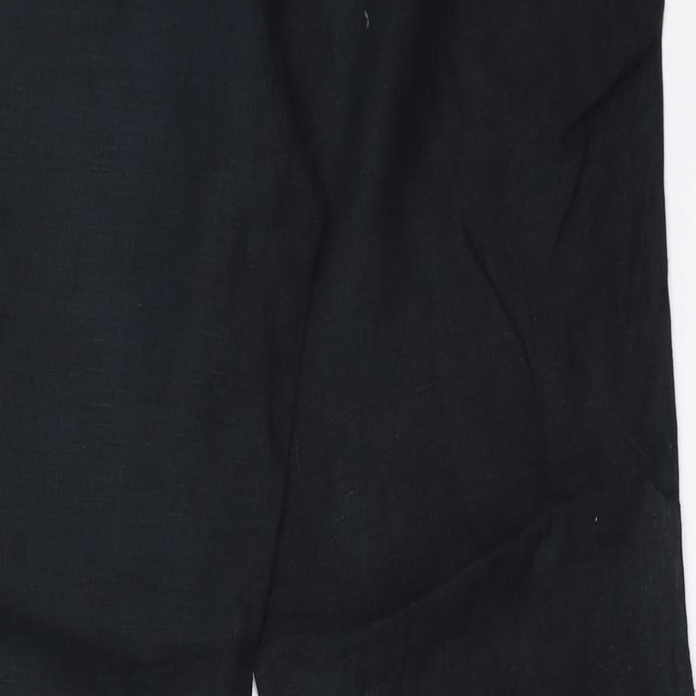 Monsoon Womens Black   Trousers  Size 12 L30.5 in