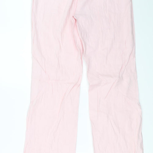Marks and Spencer Womens Pink   Trousers  Size 14 L31.5 in