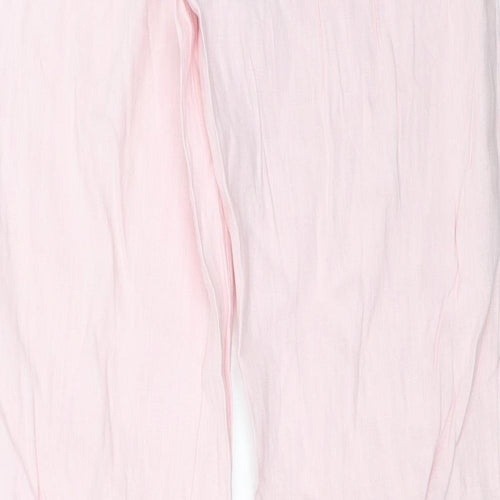 Marks and Spencer Womens Pink   Trousers  Size 14 L31.5 in