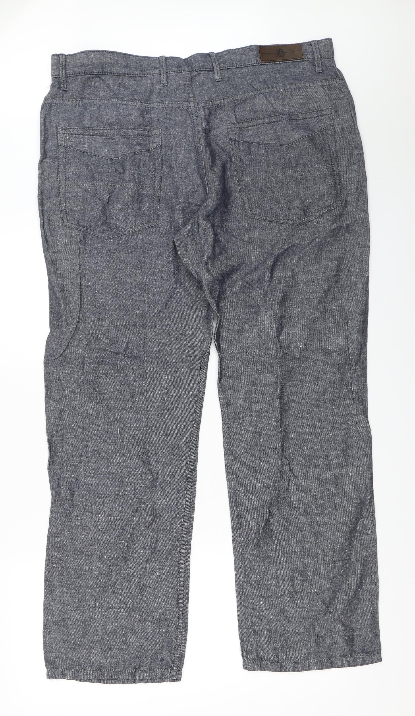 Blue Harbour Mens Blue   Trousers  Size 38 in L31 in