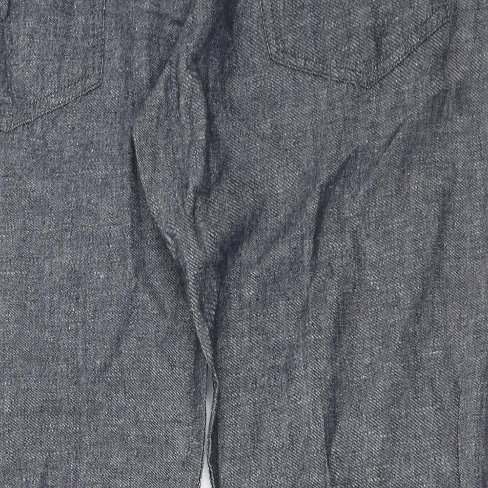 Blue Harbour Mens Blue   Trousers  Size 38 in L31 in