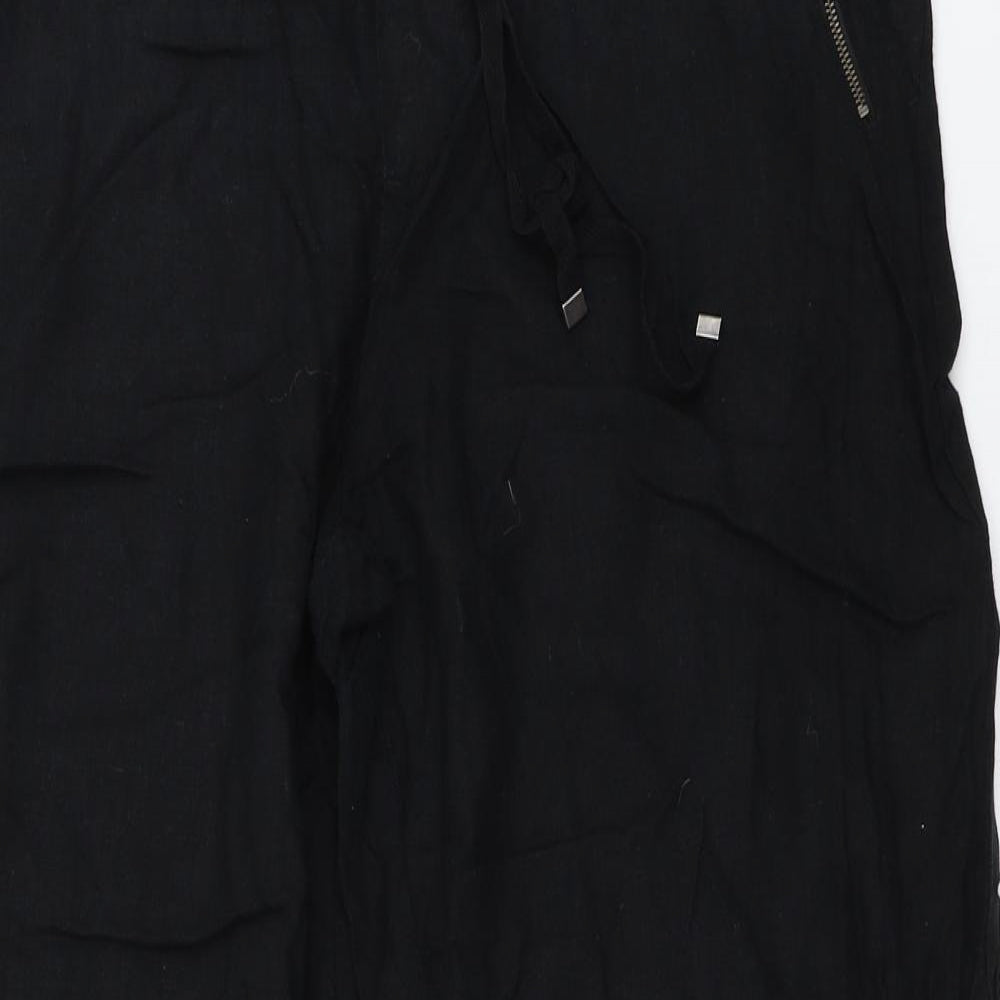 TU Womens Black   Trousers  Size 16 L28 in
