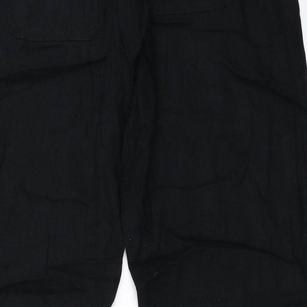 TU Womens Black   Trousers  Size 16 L28 in