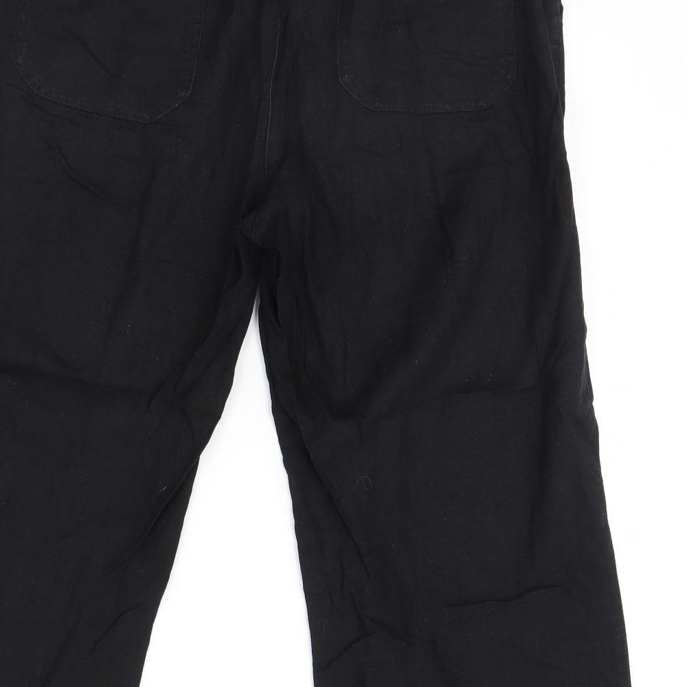 Papaya Womens Black   Trousers  Size 16 L21 in