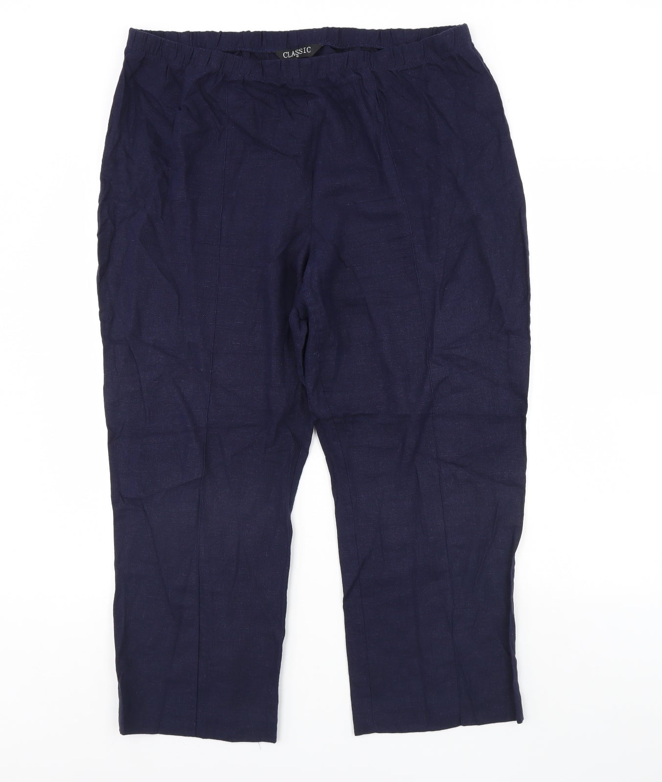 Classic Womens Blue   Trousers  Size 18 L26 in