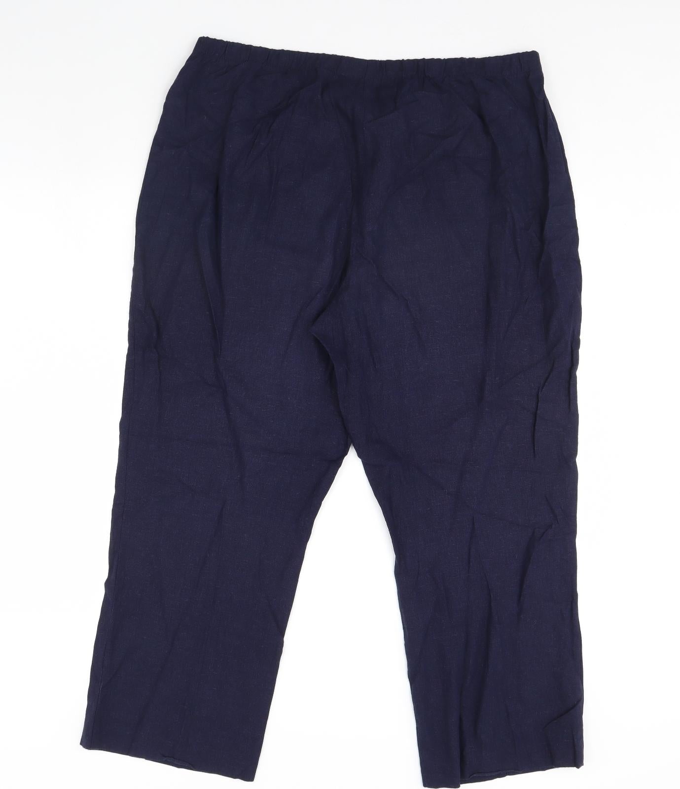 Classic Womens Blue   Trousers  Size 18 L26 in