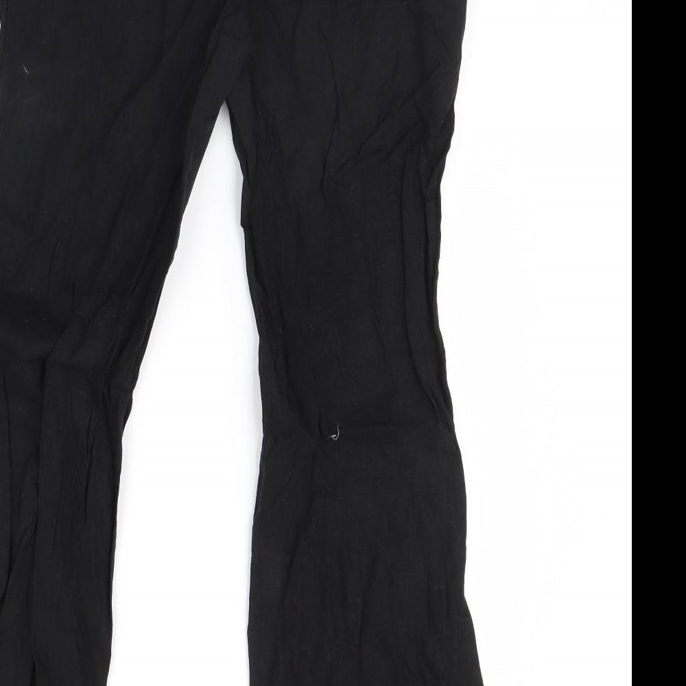 New Look Womens Black   Trousers  Size 8 L28 in