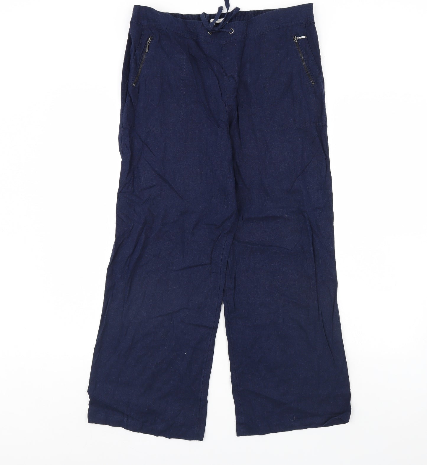 TU Womens Blue   Trousers  Size 14 L30 in