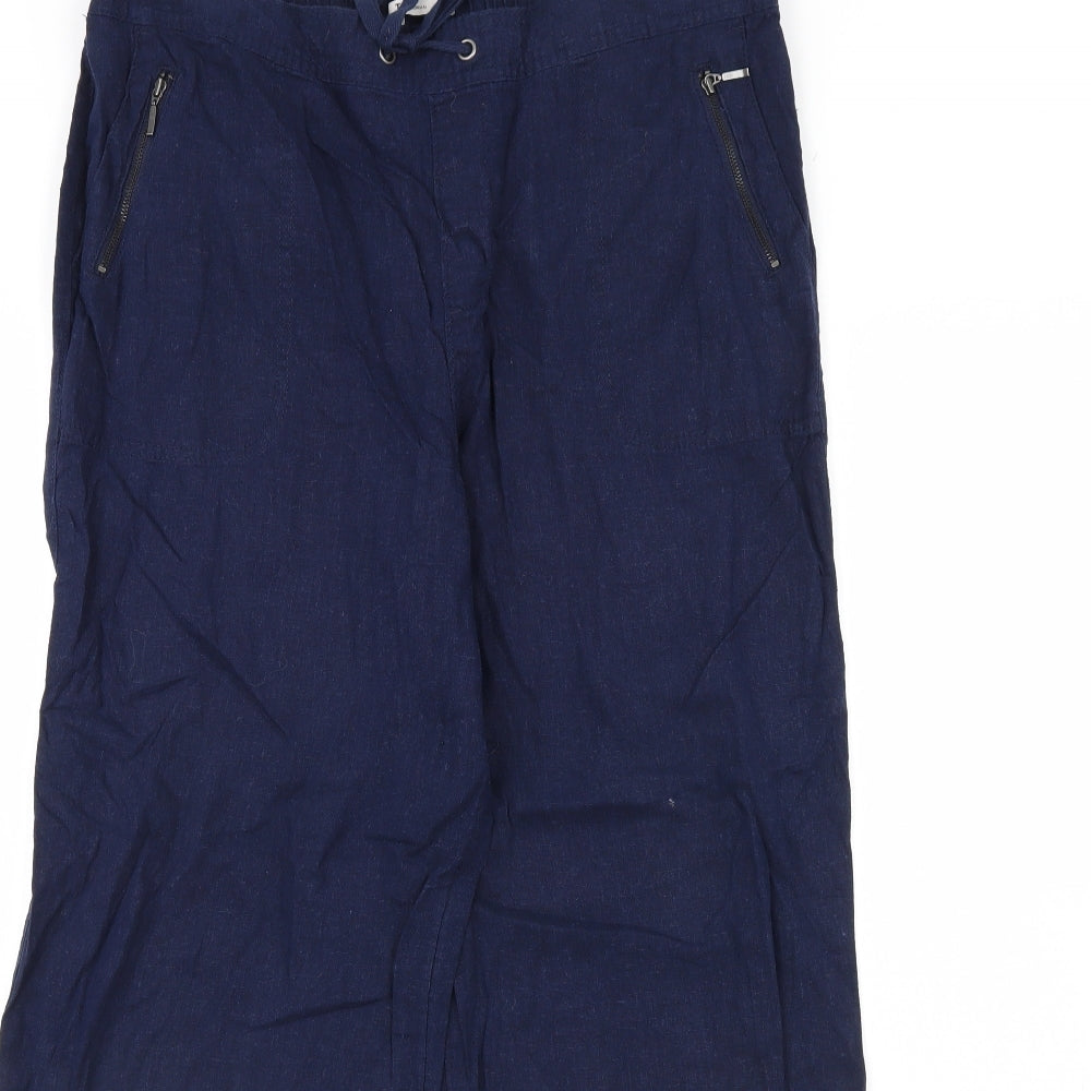 TU Womens Blue   Trousers  Size 14 L30 in