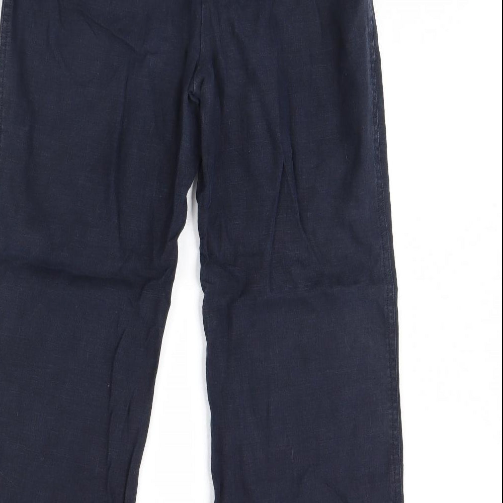 NEXT Womens Blue   Trousers  Size 12 L29 in
