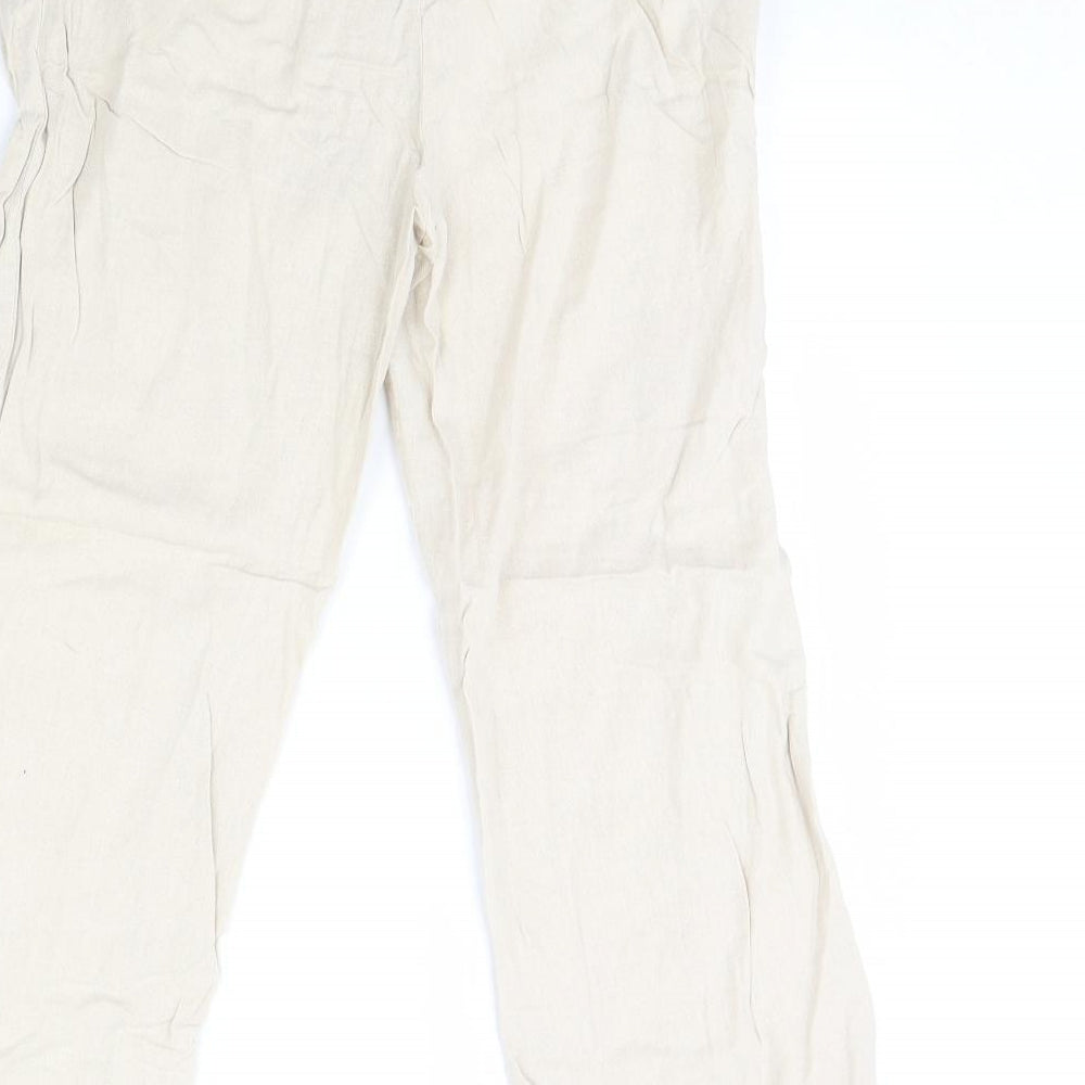 BHS Womens Beige   Trousers  Size 10 L28 in