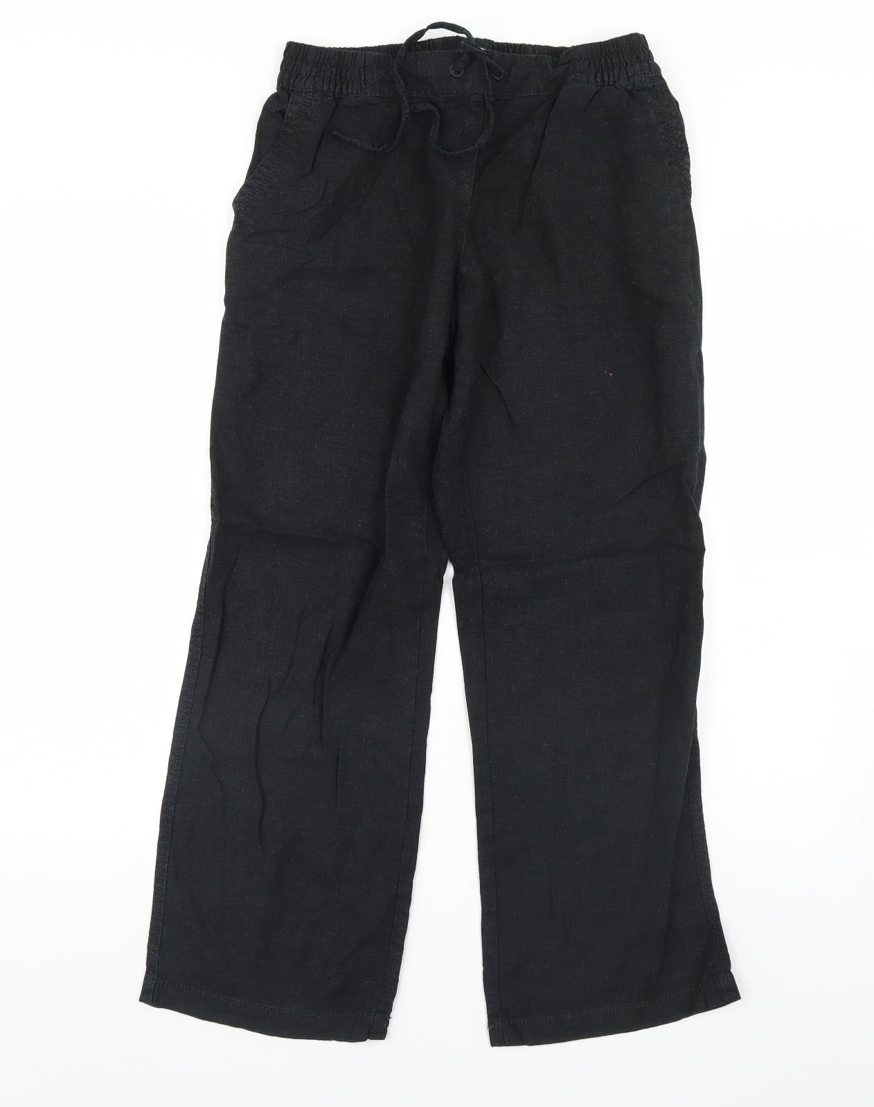NEXT Womens Black   Trousers  Size 10 L29 in