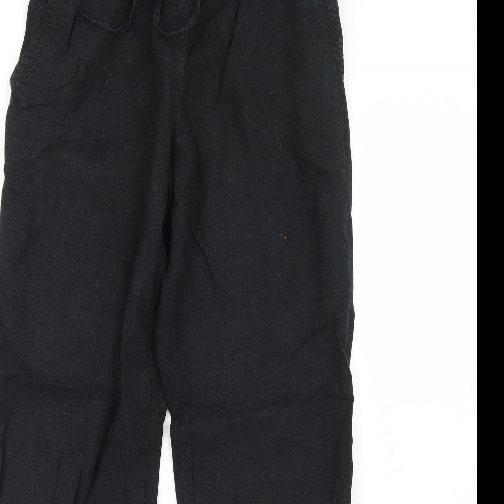 NEXT Womens Black   Trousers  Size 10 L29 in