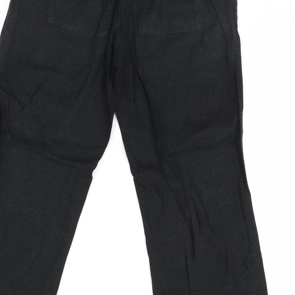 NEXT Womens Black   Trousers  Size 10 L29 in