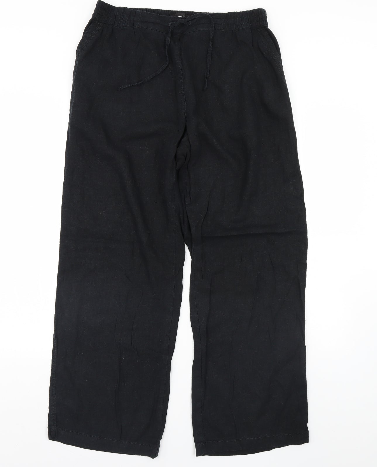 NEXT Womens Black   Trousers  Size 14 L30 in