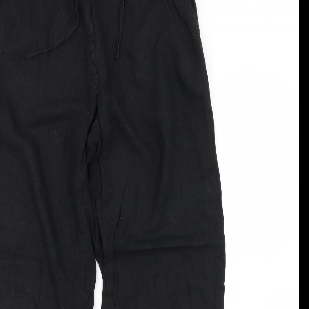 NEXT Womens Black   Trousers  Size 14 L30 in