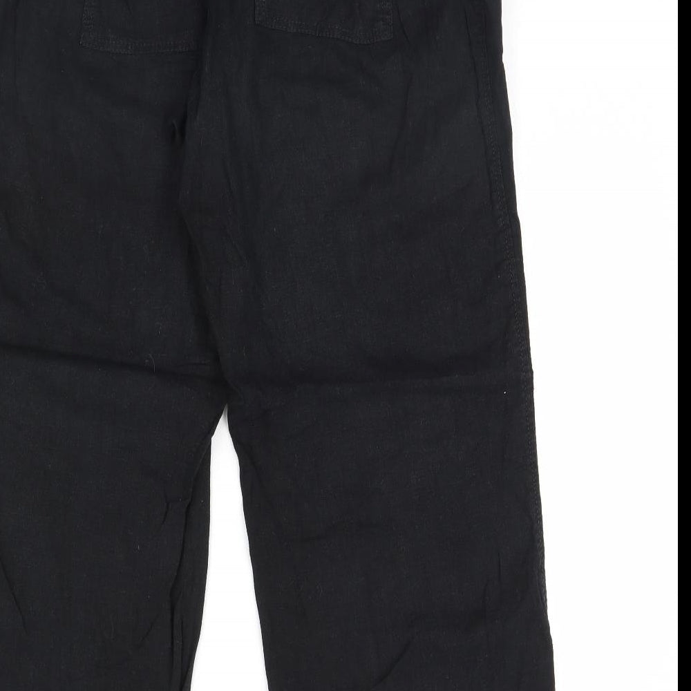 NEXT Womens Black   Trousers  Size 14 L30 in