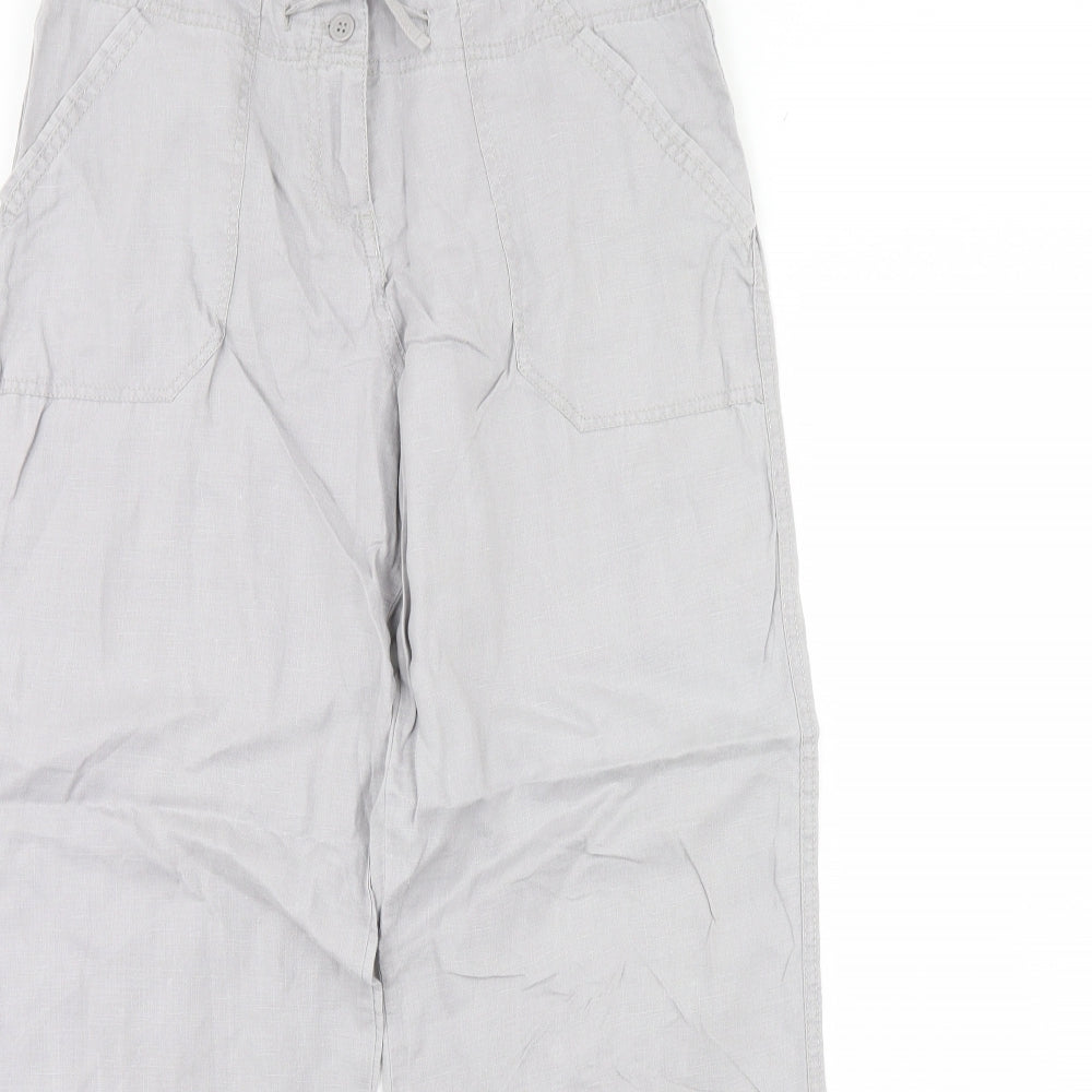 Atmosphere Womens Grey   Trousers  Size 10 L32 in