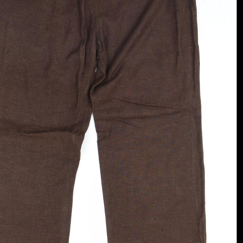 Being casual Womens Brown   Trousers  Size 16 L30 in
