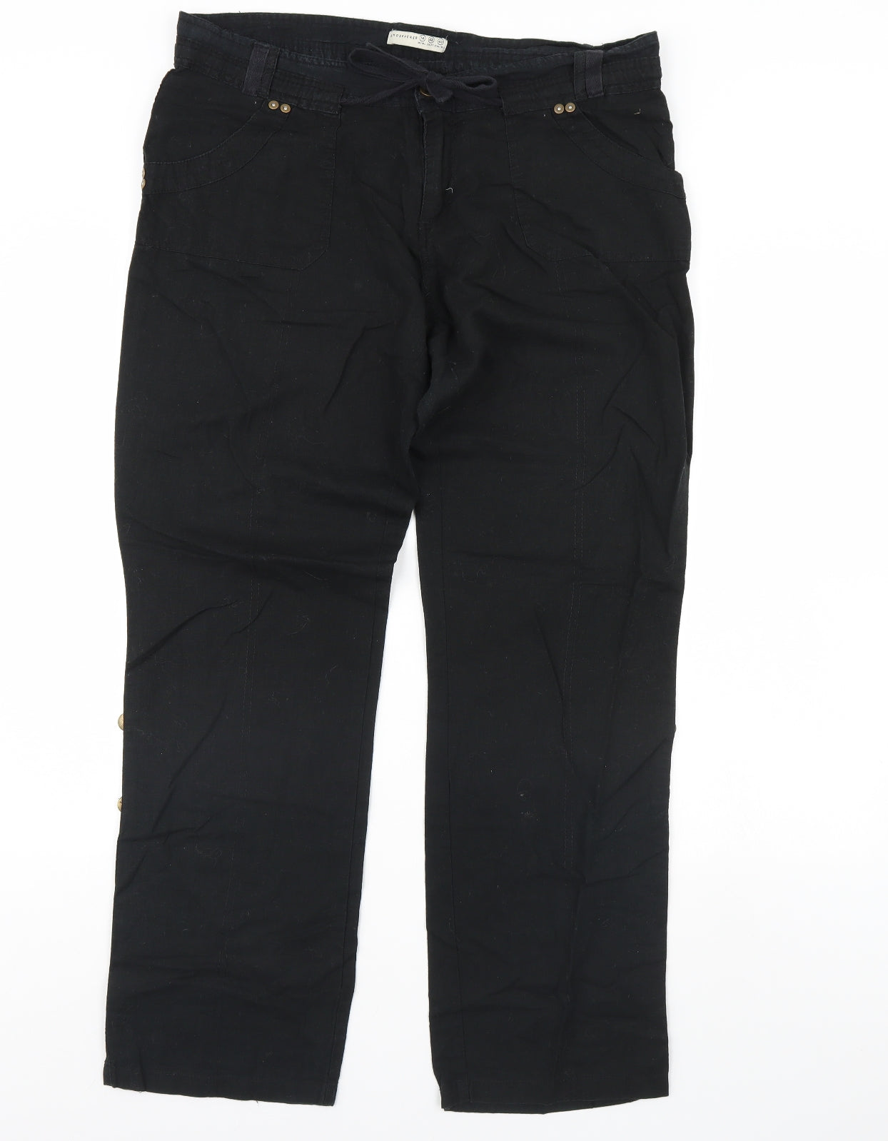 Atmosphere Womens Black   Trousers  Size 14 L30 in