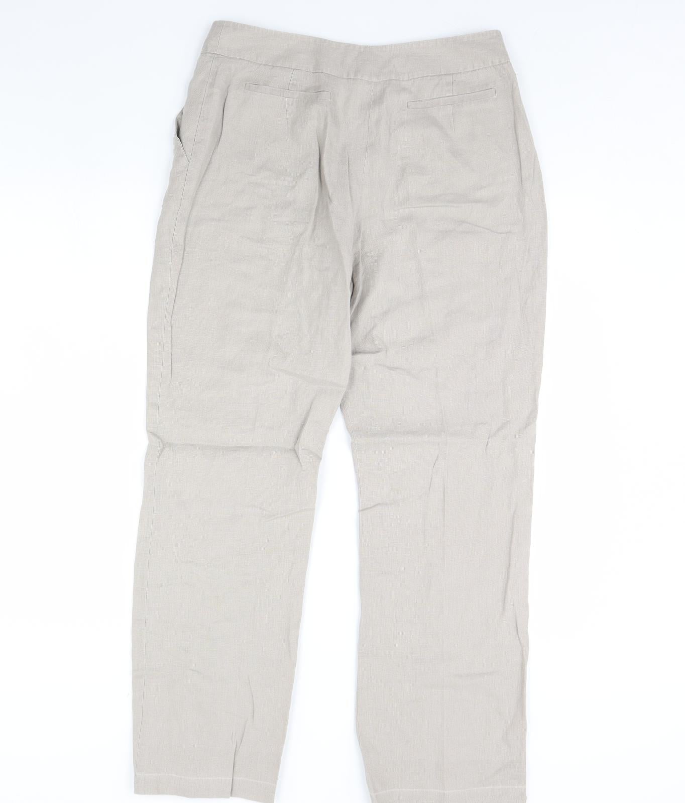 Minuet Womens Beige   Trousers  Size 12 L30 in