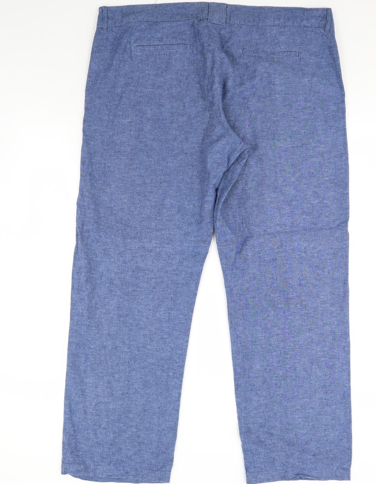 F&F Womens Blue   Trousers  Size 20 L32 in