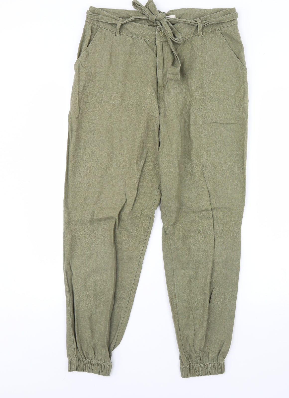 TU Womens Green   Trousers  Size 12 L30 in