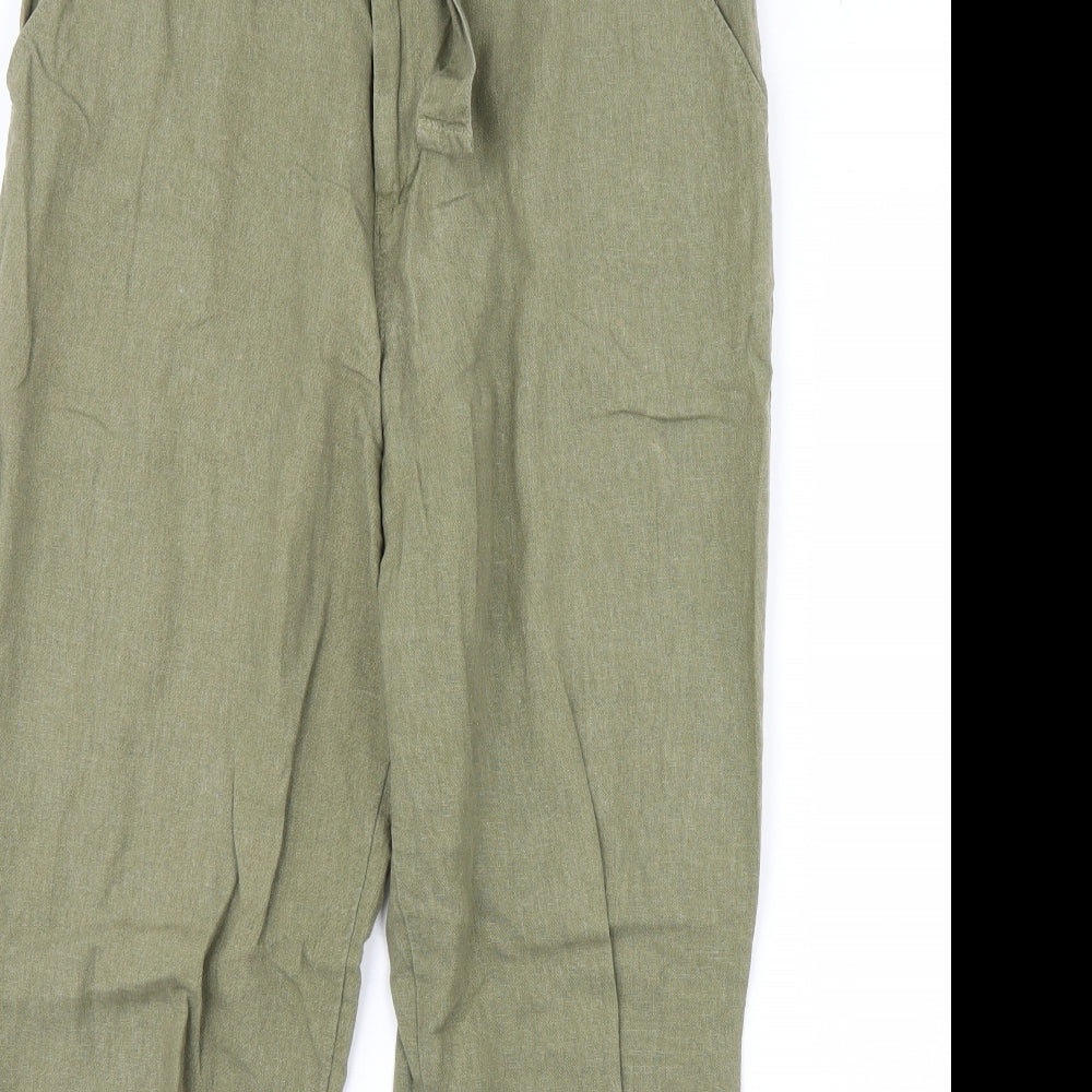 TU Womens Green   Trousers  Size 12 L30 in