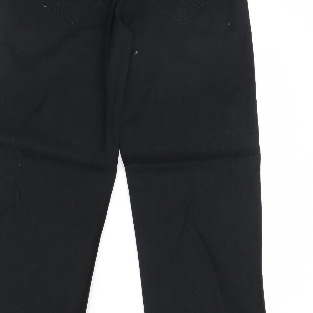 George Womens Black   Trousers  Size 14 L30 in