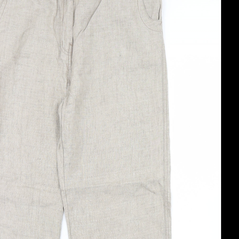 George Womens Beige   Trousers  Size 16 L30 in