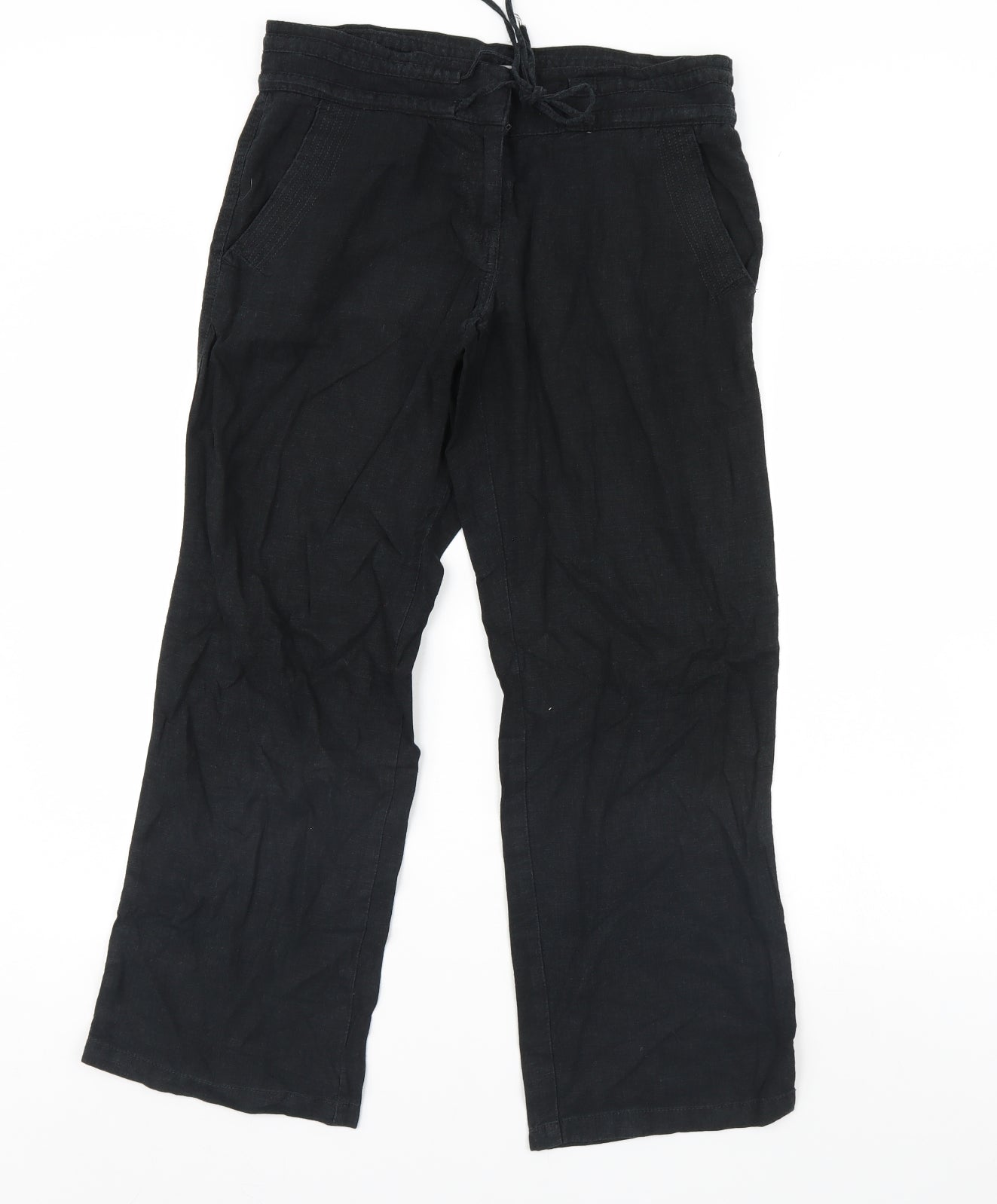 NEXT Womens Brown   Trousers  Size 10 L30 in
