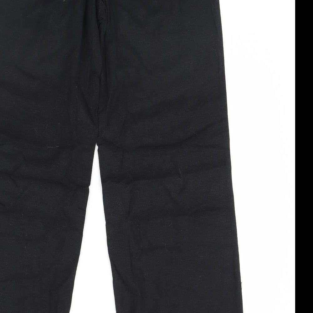 NEXT Womens Black   Trousers  Size 10 L31 in