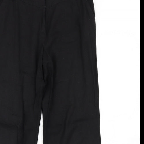 New Look Womens Black   Trousers  Size 14 L32 in