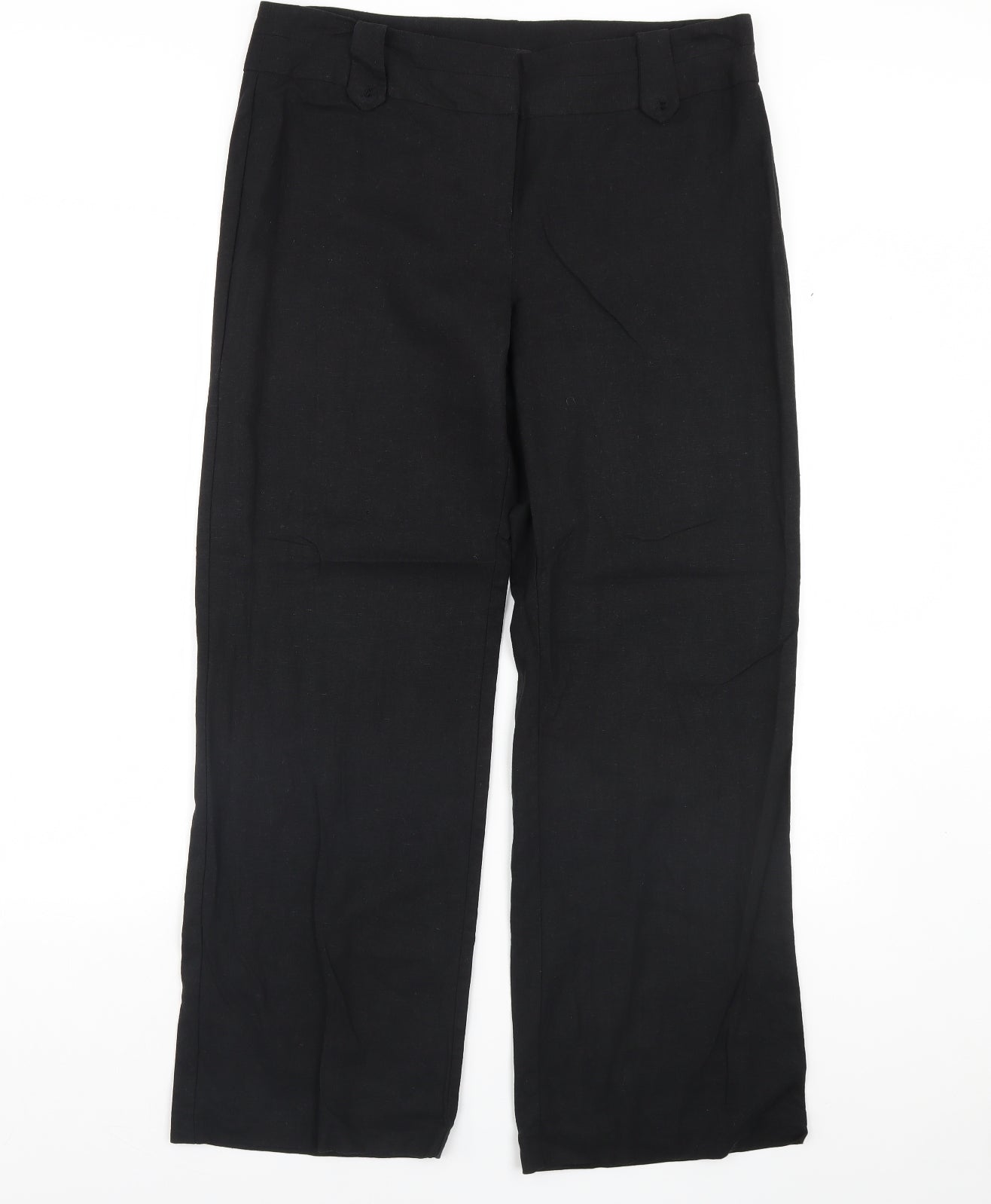 George Womens Black   Trousers  Size 14 L31 in