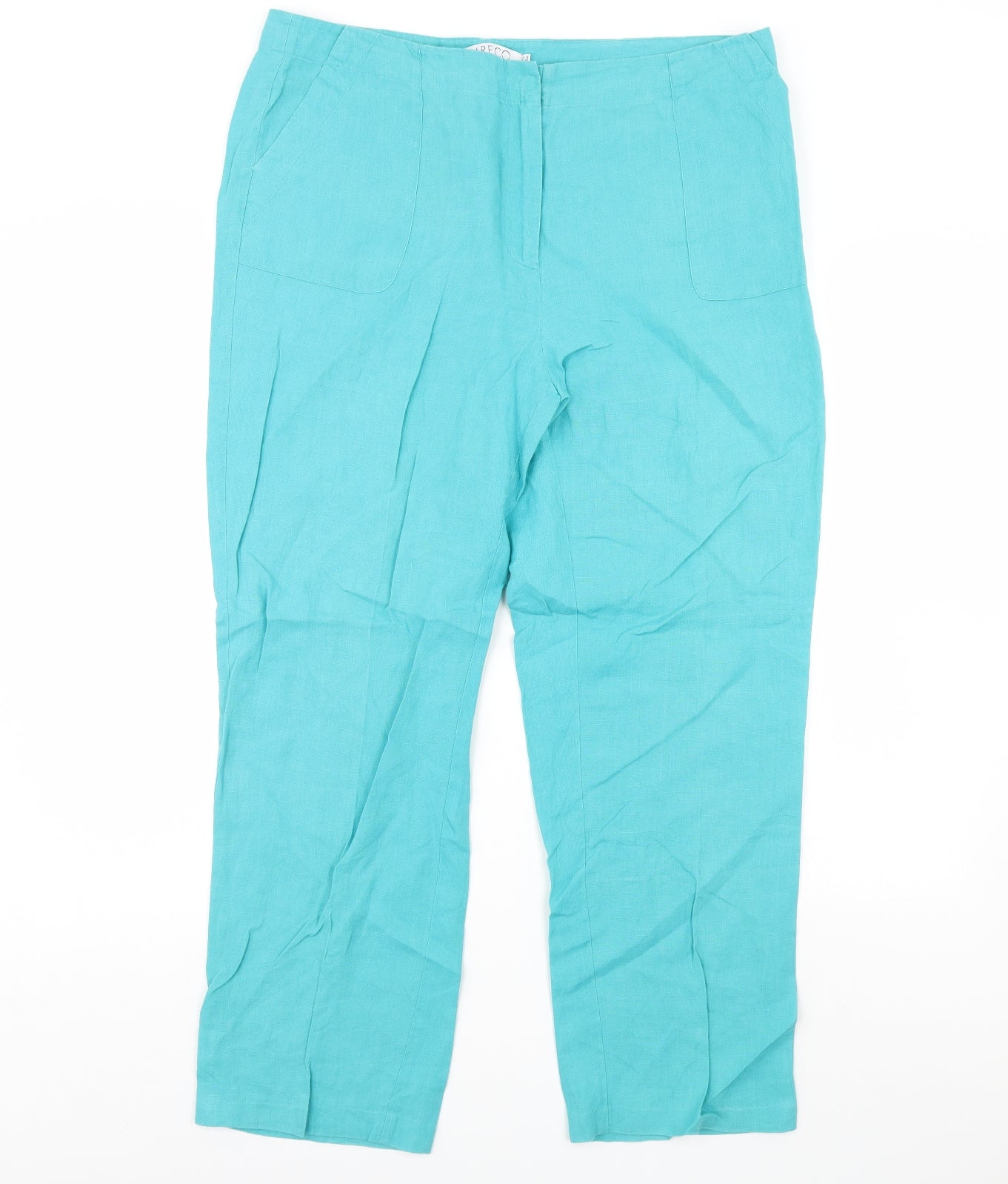 Emerco Womens Blue   Trousers  Size 16 L30 in