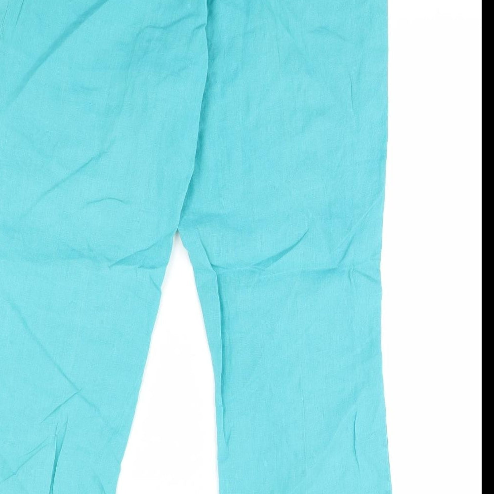 Emerco Womens Blue   Trousers  Size 16 L30 in