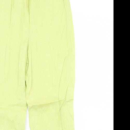 Visage Womens Green   Trousers  Size 12 L32 in