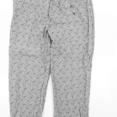 Marisota Womens Blue Fair Isle  Trousers  Size 18 L31 in