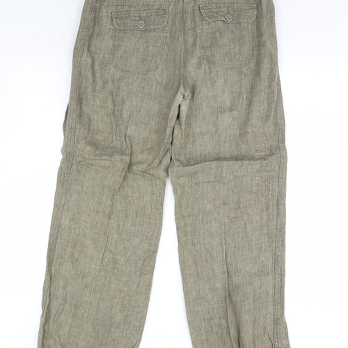 George Womens Green   Trousers  Size 14 L31 in