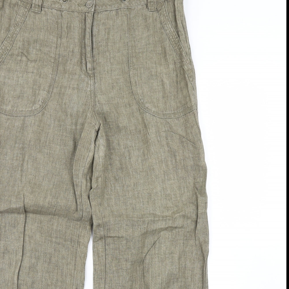 George Womens Green   Trousers  Size 14 L31 in