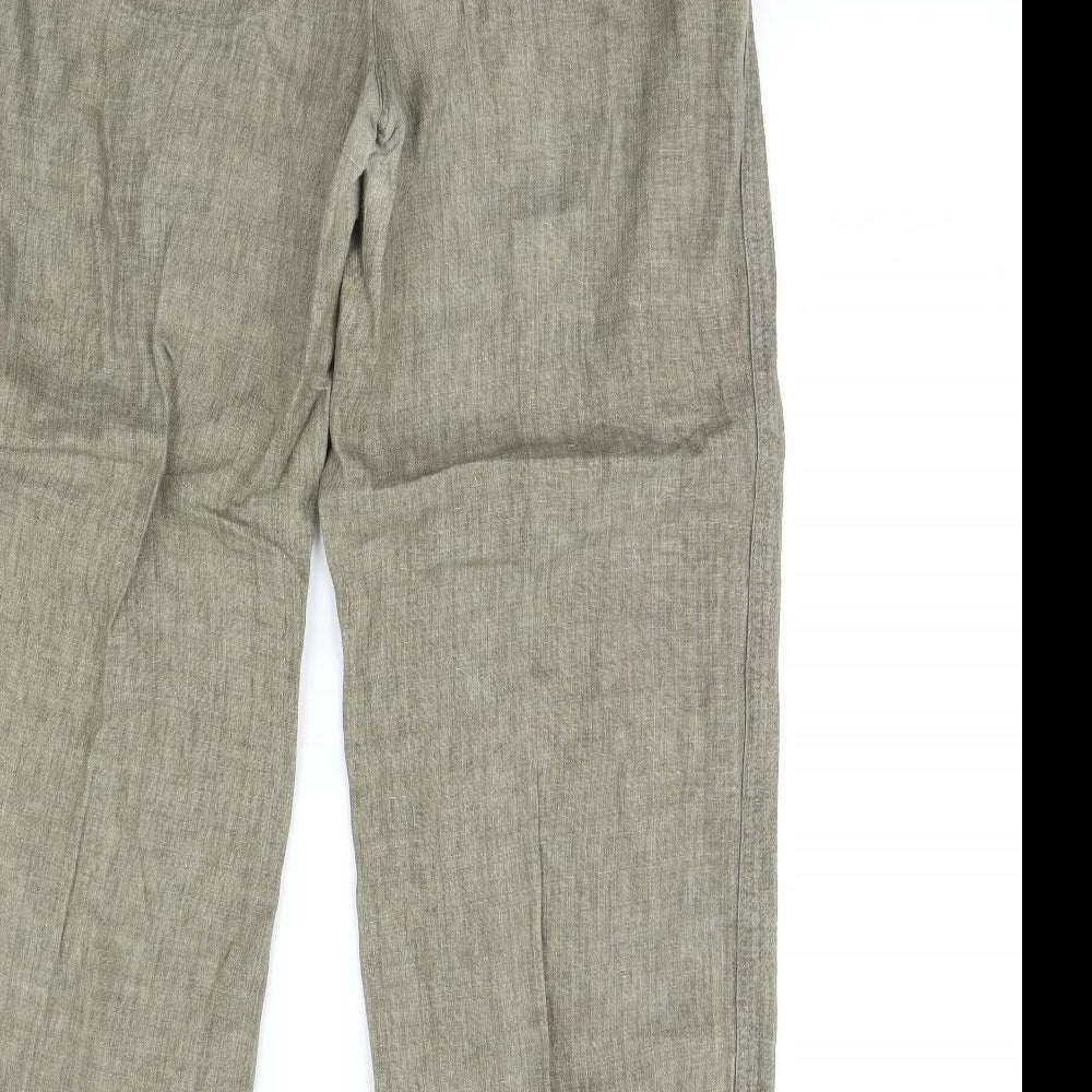 George Womens Green   Trousers  Size 14 L31 in
