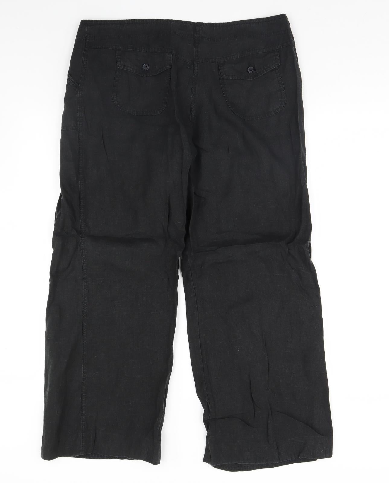 Atmosphere Womens Black   Trousers  Size 14 L30 in