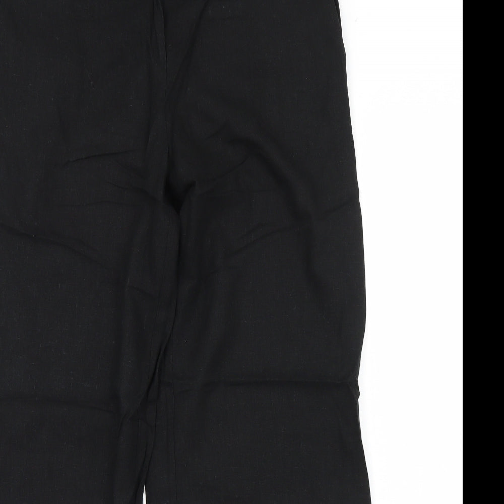 Red Herring Womens Black   Trousers  Size 14 L30 in
