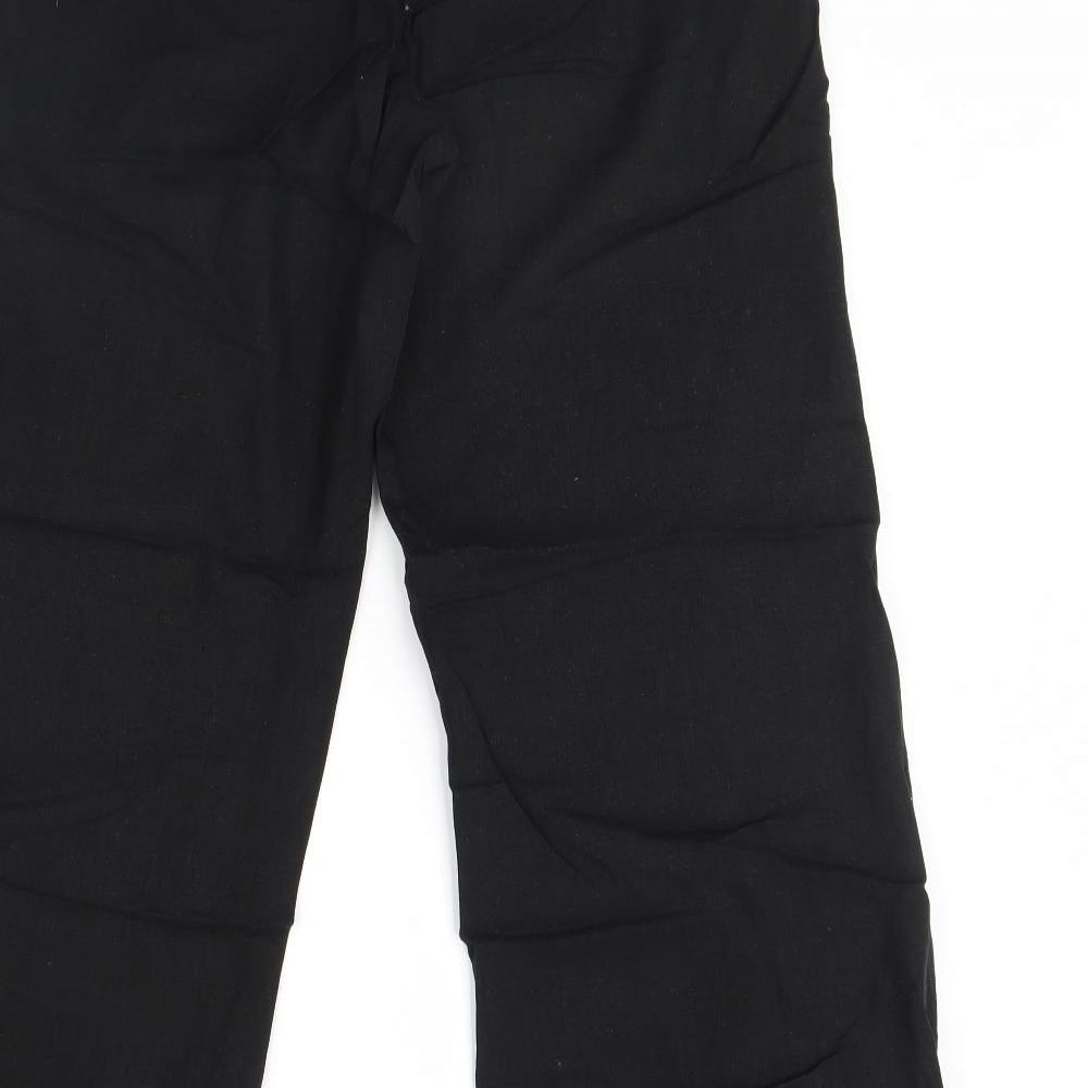 Red Herring Womens Black   Trousers  Size 14 L30 in