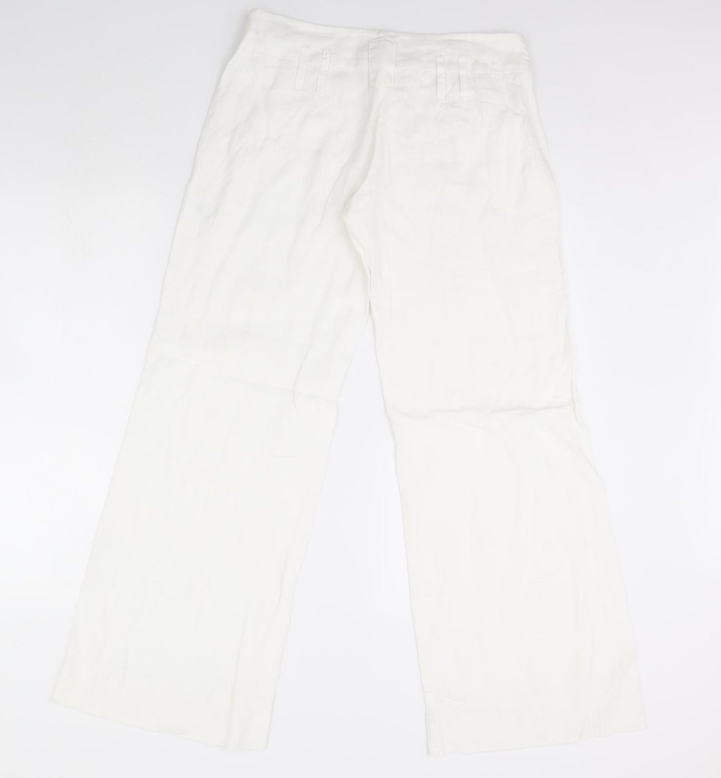 River Island Womens Ivory   Trousers  Size 10 L32 in